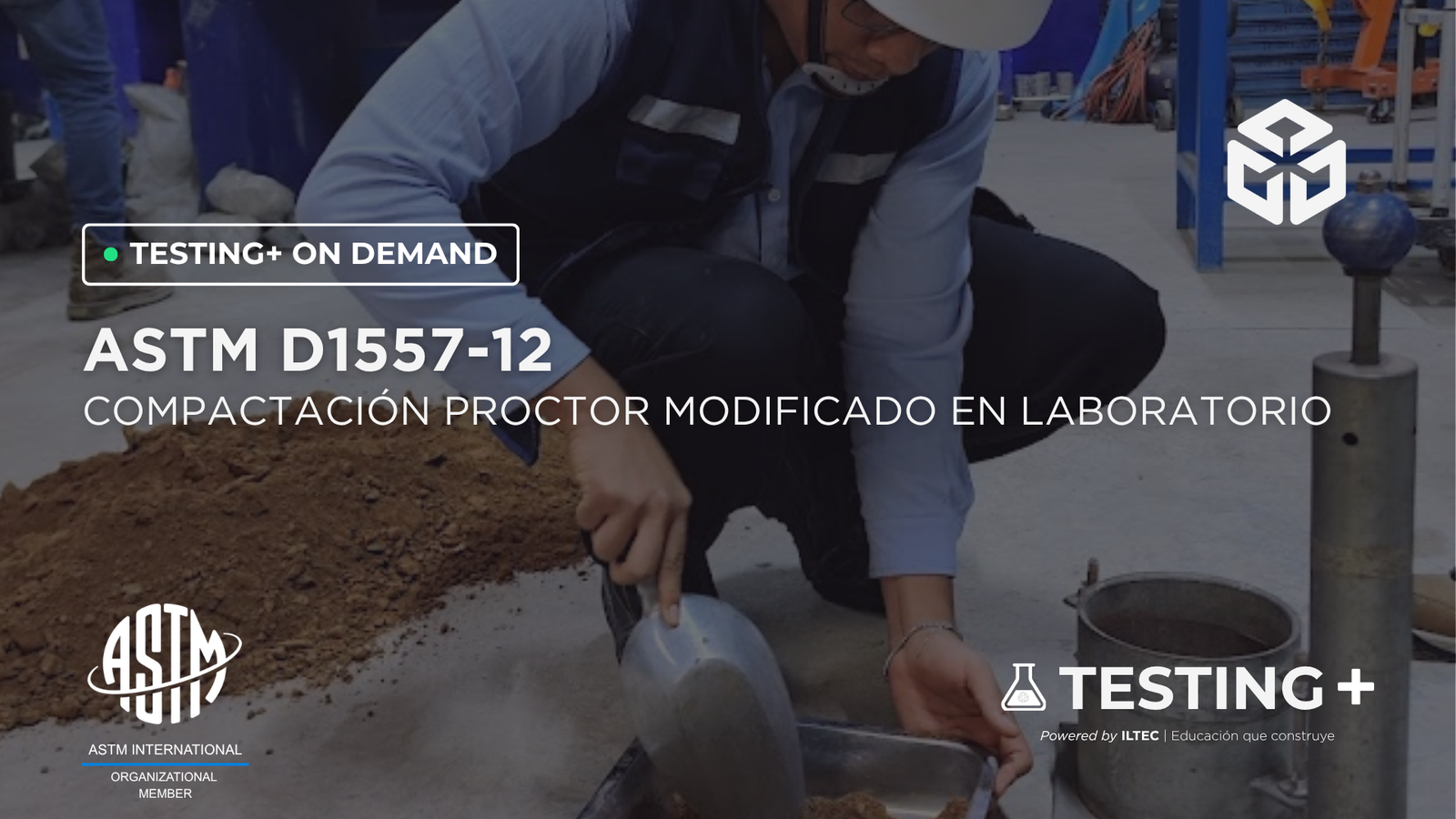 ASTM D1557-12(2021)  Standard Test Methods for Laboratory Compaction Characteristics of Soil Using Modified Effort (56,000 ft-lbf/ft3 (2,700 kN-m/m3))